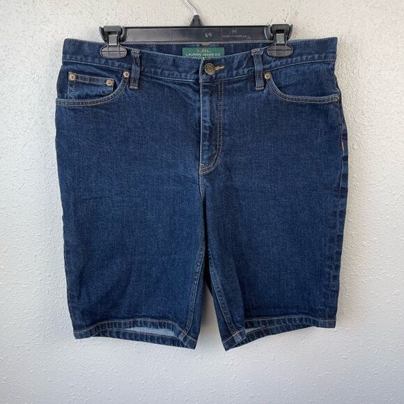 Lauren Ralph Lauren Jeans Company Denim Shorts Size 10 EUC - Picture 1 of 5